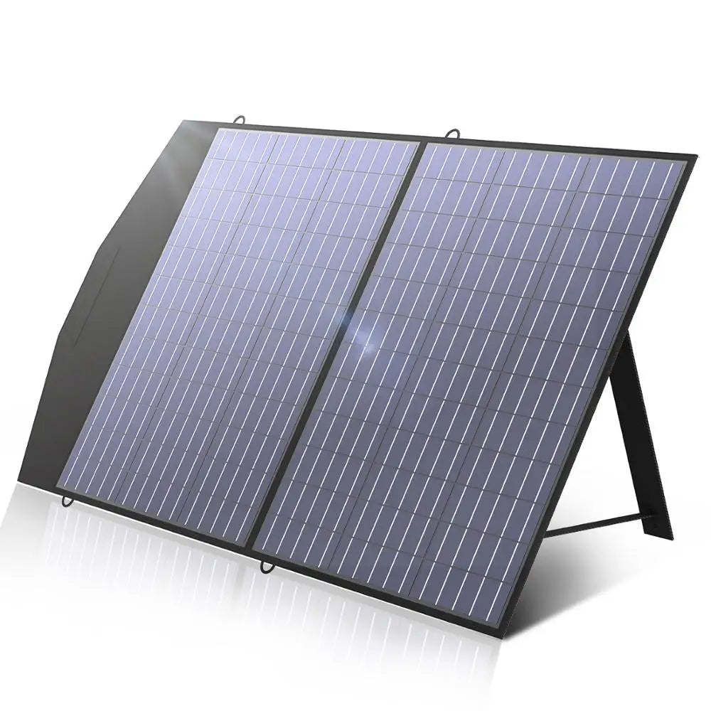 ALLPOWERS Solar Charger 18V100W Foldable Solar Panel Suit For Portable Power Station/Generator Outdoor Travel Camping - Image 3