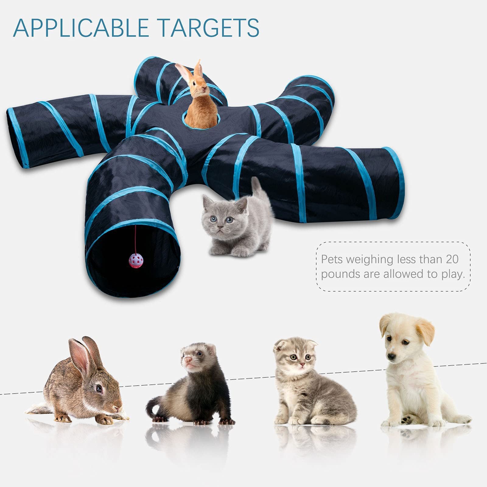 Tree Pattern Tunnel Pet Toy - Zhiyi Cat Toy & Dog Toys | Pets Supplies
